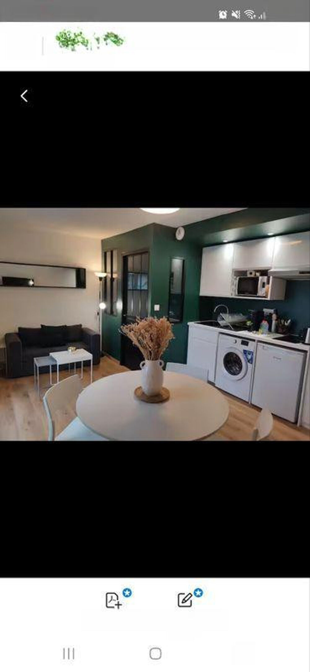 ? À LOUER  Studio meublé 27 m²  Quartier Mail
