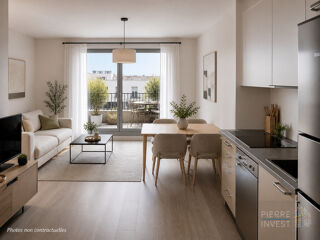  Appartement à vendre 2 pièces 38 m²