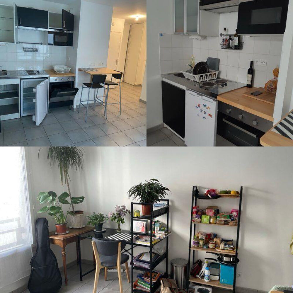 Location Appartement Studio meublé 29m2 rue de gerland proche EMLYON Lyon 7