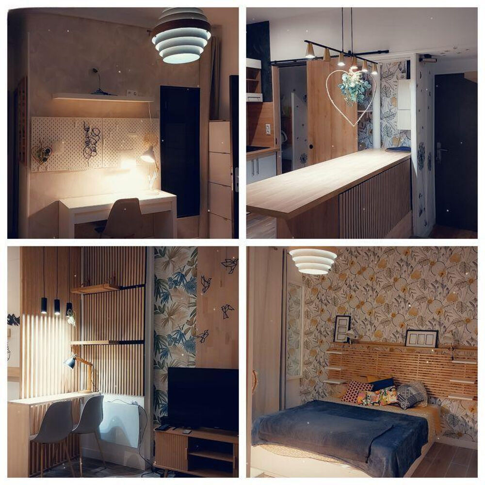 Beau T2 calme et meublé 52m² fraichement rénové