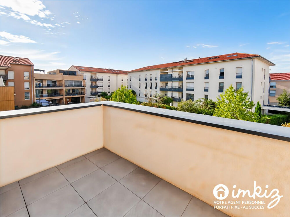 Vente Appartement T3 de 60m² - garage, balcon, 2018 - Clé en main ! Meyzieu