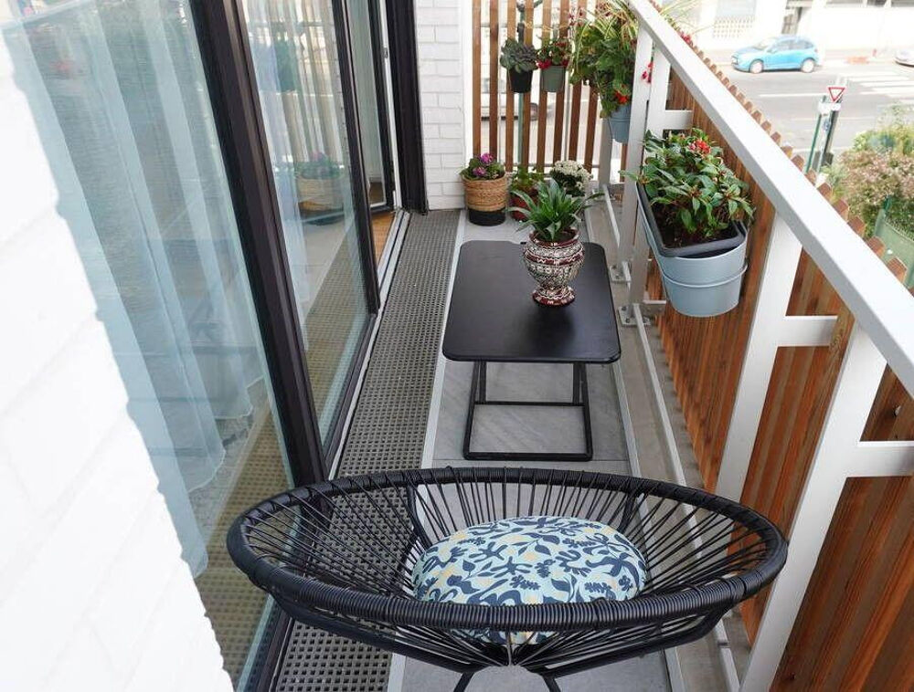 Location Appartement Beau 2P meublé 45m² avec balcon filant Colombes