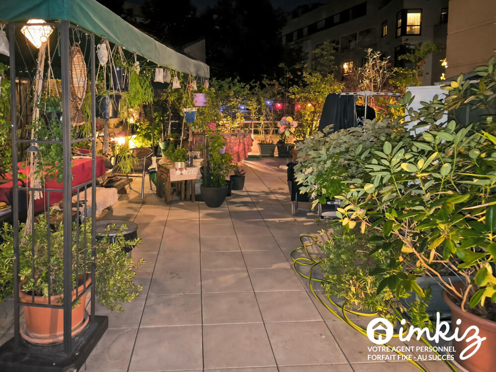 Vente Appartement Appartement 4 pièces  avec Terrasse Paris 19