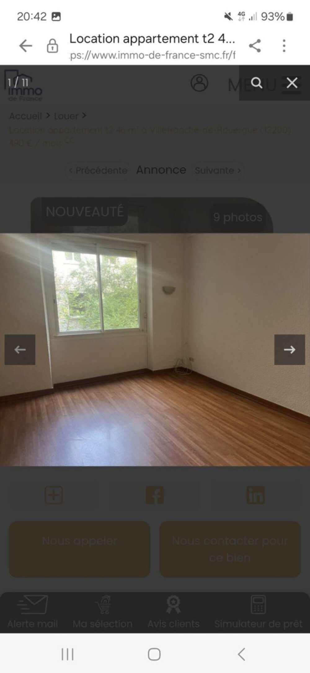 Location Appartement Appartement T2 46m² refait à neuf Villefranche-de-rouergue