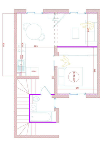  Appartement à louer 2 pièces 39 m²