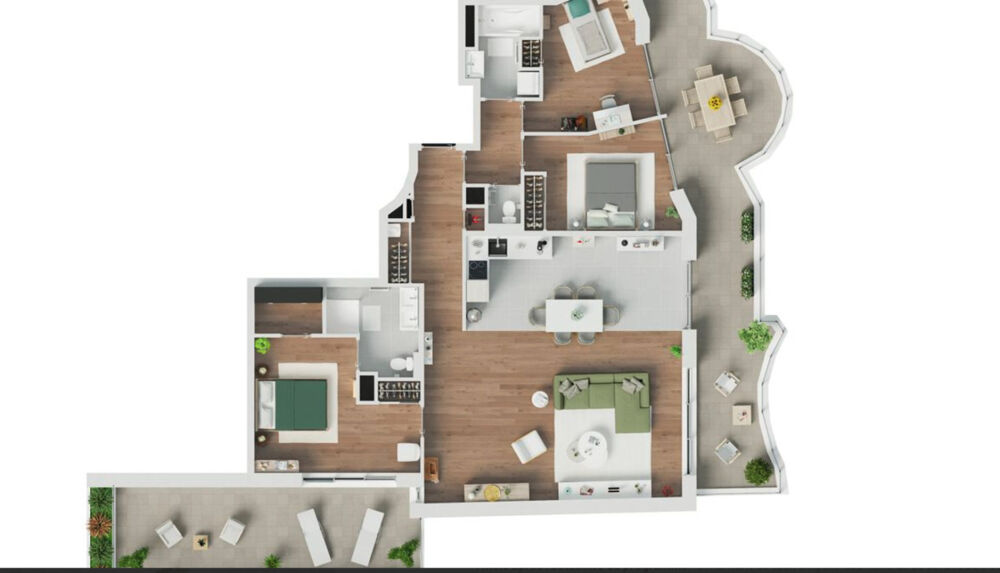 Vente Appartement Appartement 4 pièces avec deux terrasses Ville-d'avray#ville-d&