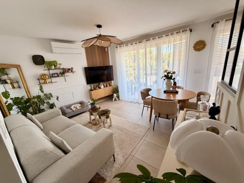 Vente Appartement T3 traversant • Vue Parc & Forêt • Terrasse 12 m² Marseille 14