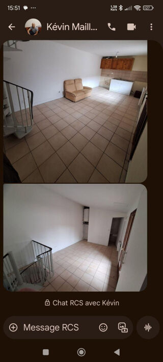  Appartement à louer 2 pièces 38 m²