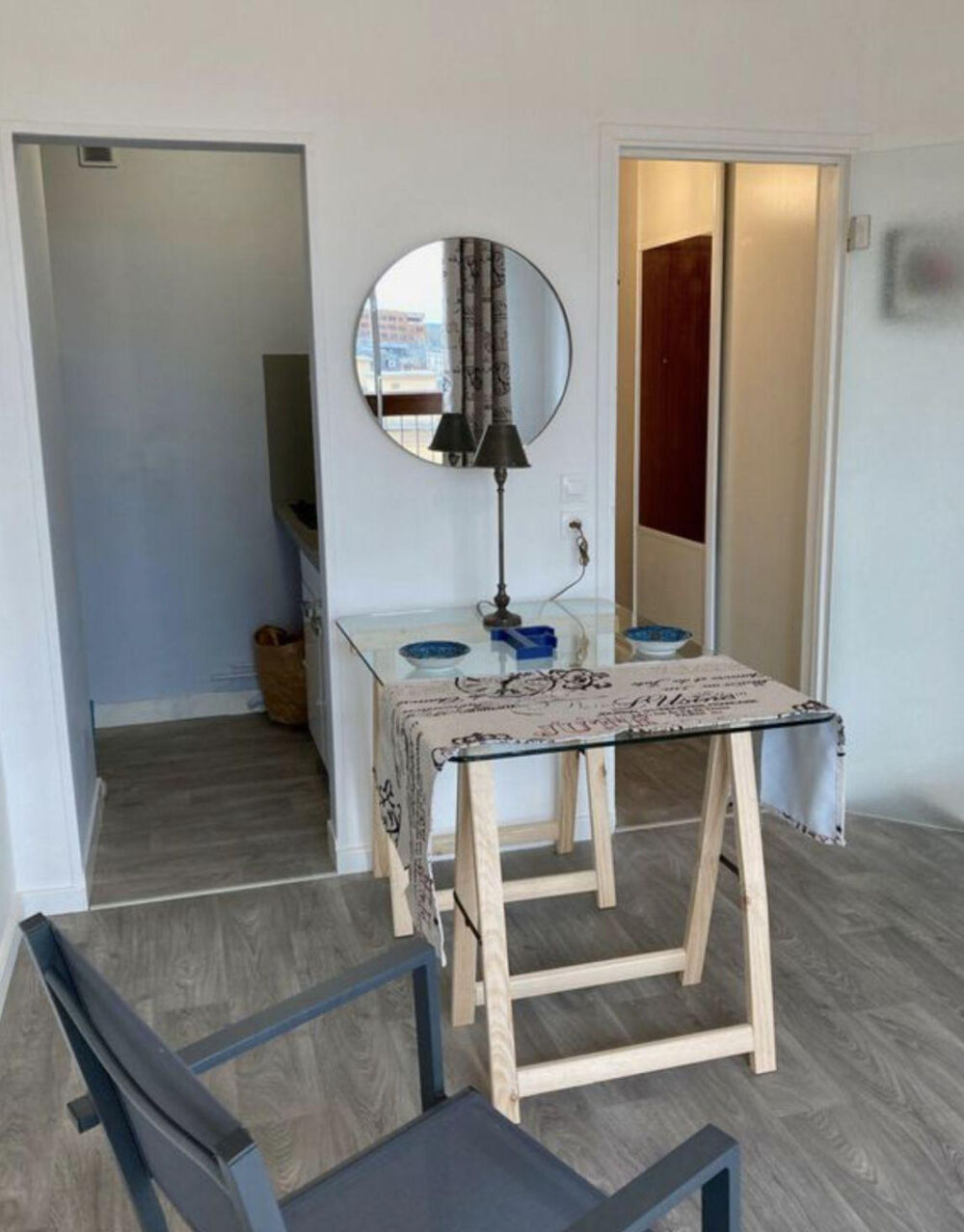 Location Appartement T1 28 m2 + Parking et cave privatifs, Centre Ville Le mans