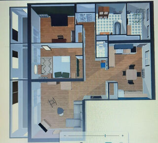  Appartement à louer 1 pièce 10 m²