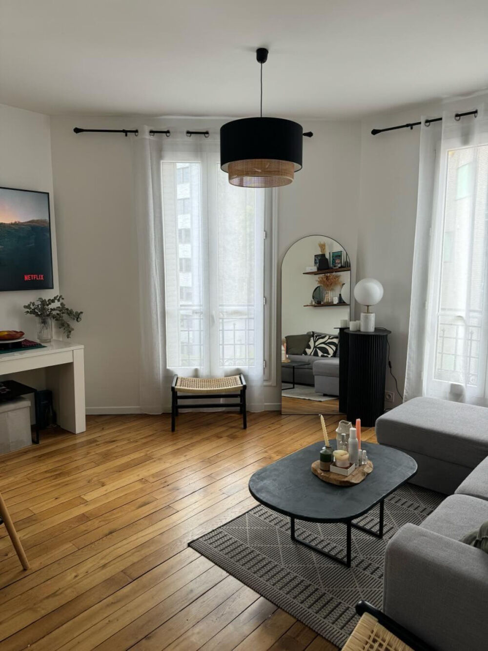 Location Appartement Superbe 2P meublé 46m² lumineux et refait à neuf Clichy
