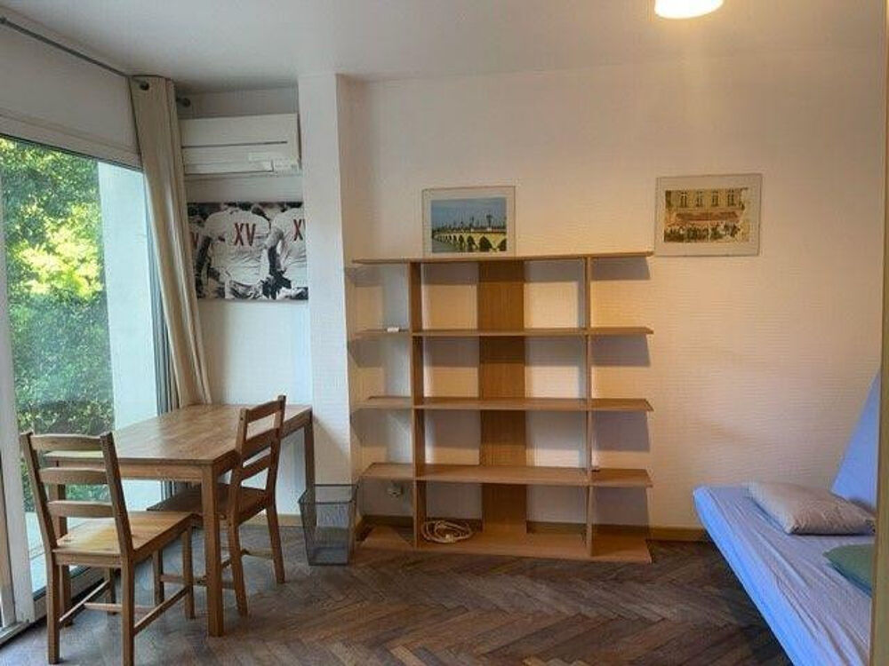 Location Appartement T1 avec terrasse sur jardin calme sans vis à vis Bordeaux
