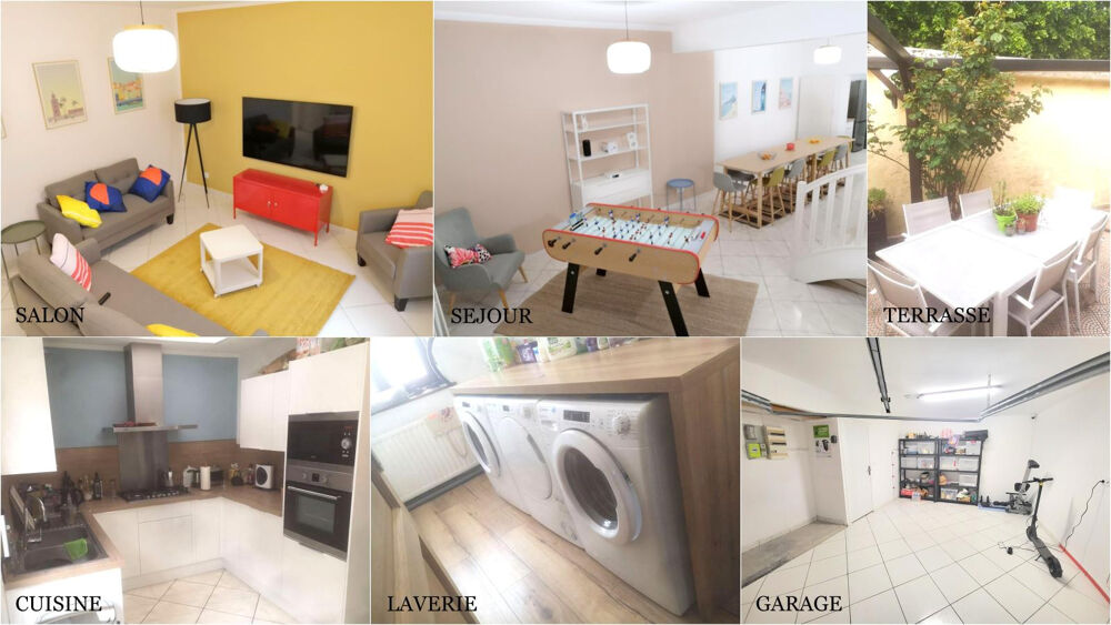 Location Appartement Chambre meublée SDB privative + garage Valenciennes