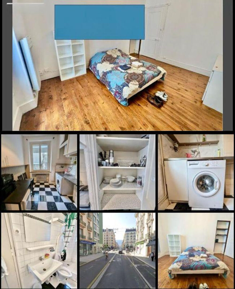 Location Appartement T2 meublé proche gare et centre ville Grenoble