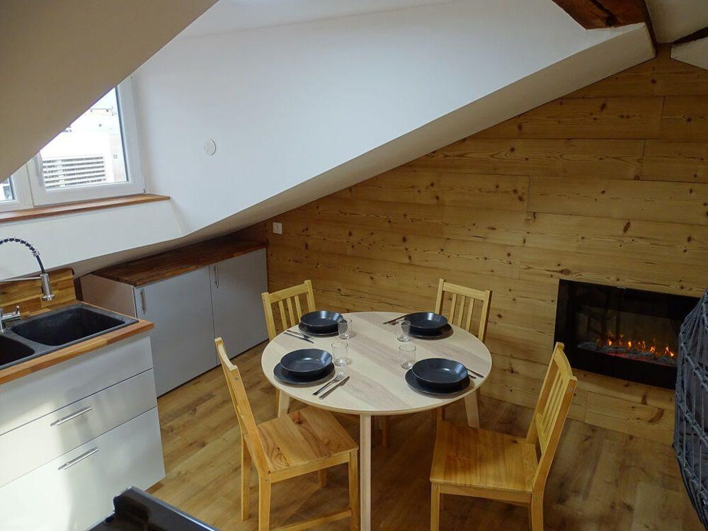 Location Appartement T3 meublé 51m² atypique avec vue Bastille-Vercors Grenoble