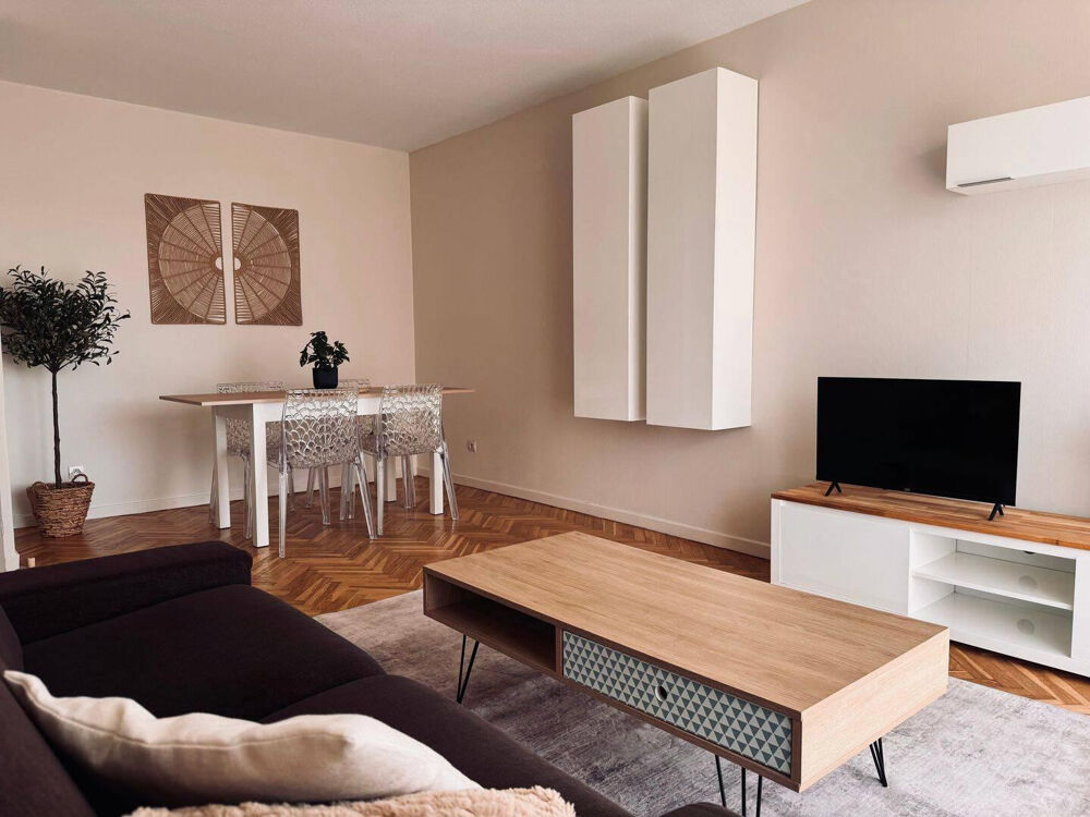Location Appartement T2 MEUBLÉ 53 m² RÉNOVÉ À NEUF – BALCON + GARAGE Lyon 8