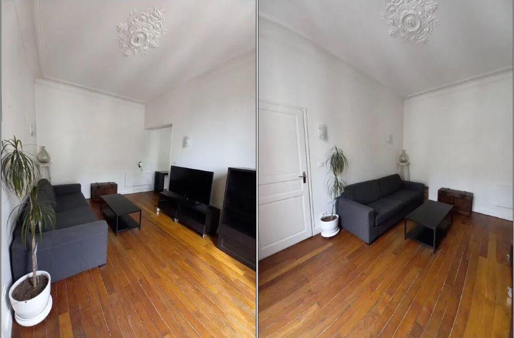 Location Appartement Beau 2P meublé et fonctionnel de 37m² proche Pajol Paris 18