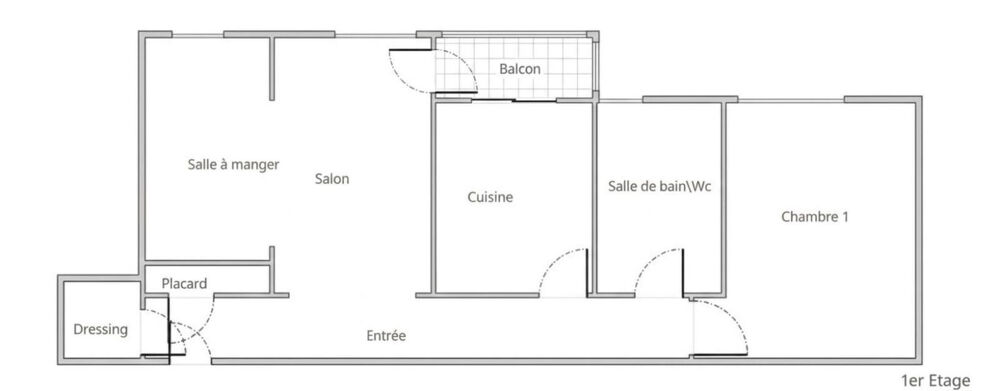 Location Appartement Limite Neuilly, bel appartement de caractère Levallois-perret