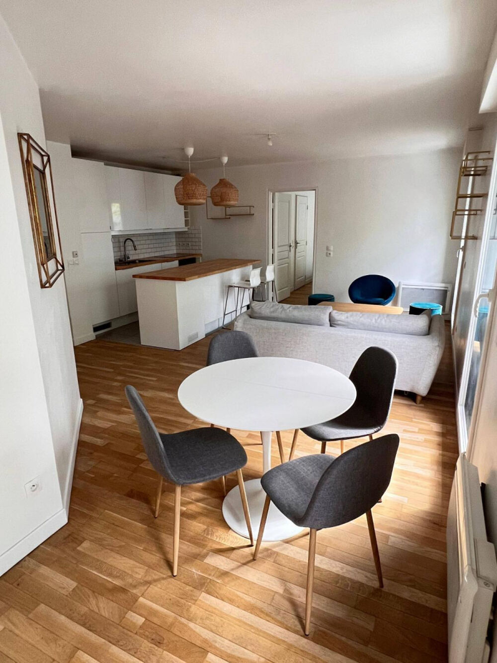 Location Appartement Beau 2P meublé de 50 m² avec parking Boulogne-billancourt