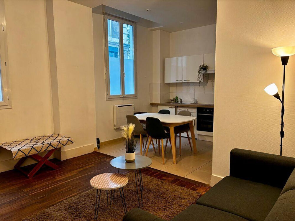 Location Appartement Beau 2P meublé 49m² spacieux Quartier Championnet Grenoble