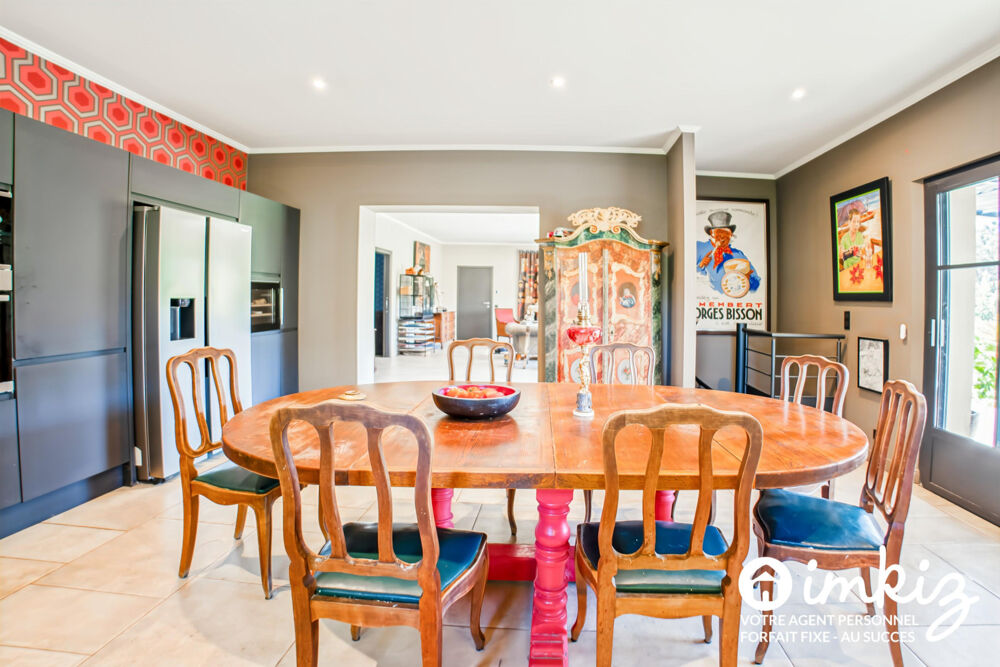 Vente Maison Villa piscine Cabries 175m2 + 70m2 sous sol Cabriès