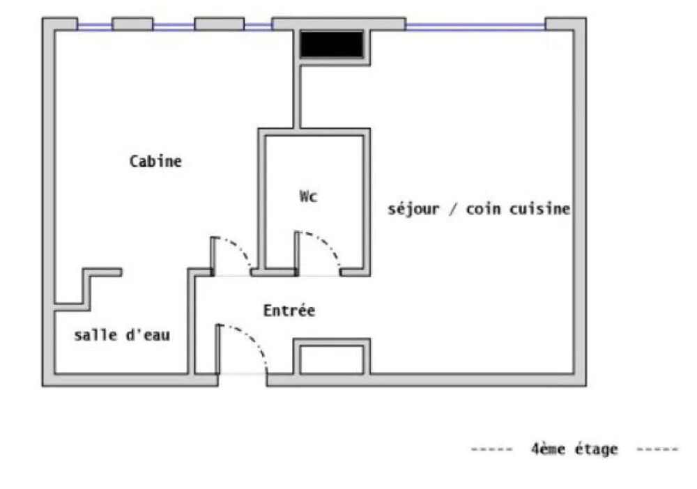 Location Appartement Beau 2P meublé lumineux de 27m² refait à neuf Vanves