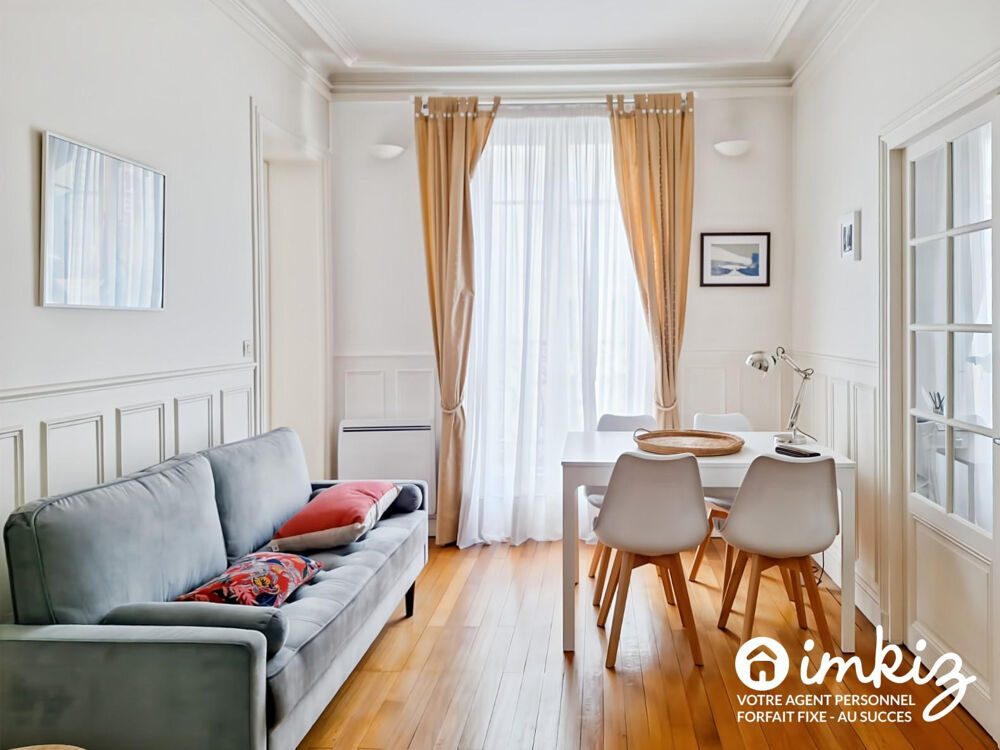 Vente Appartement Paris 18?  3 pièces avec balcon charme ancien Paris 18