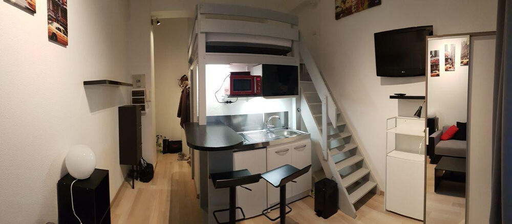 Location Appartement Studio meublé - mezzannine - Rouen centre Rouen