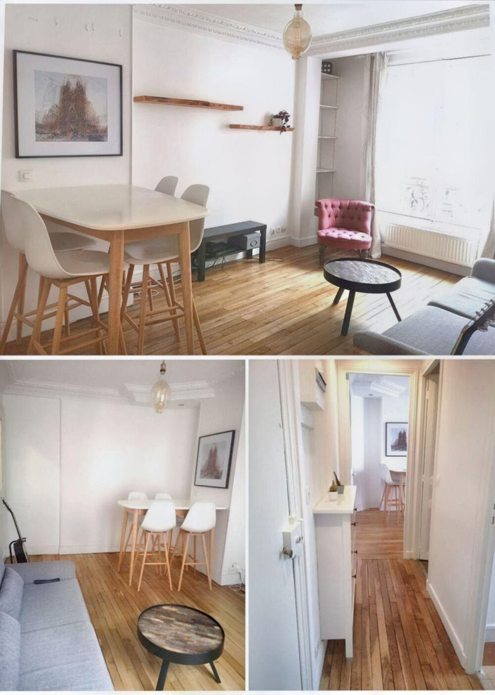 Location Appartement Beau 2 pièces à deux par du parc Georges Brassens Paris 15