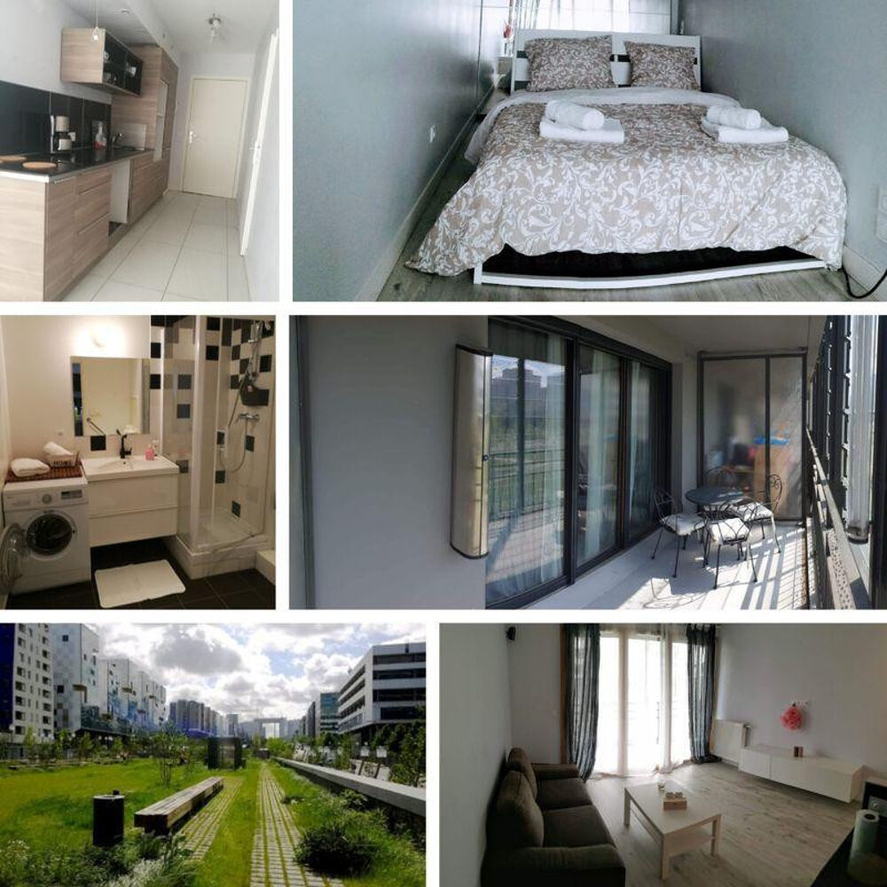 Location Appartement ? Studio meublé 33 m² + 7m² loggia Nanterre