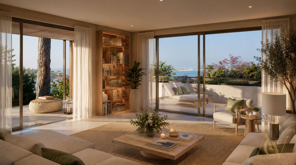 Vente Appartement 4 pièces haut de gamme avec jardin et vue mer - Sanary Sanary-sur-mer