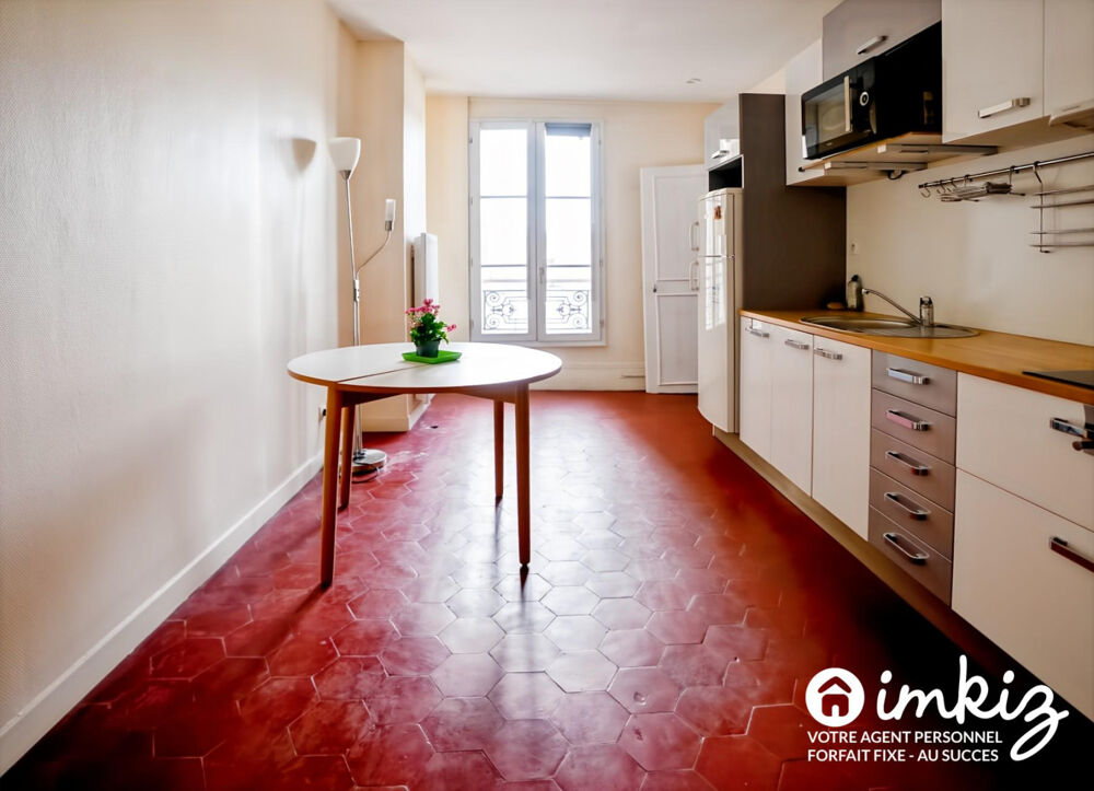 Vente Appartement Paris 19?  2 pièces calme sur cour faibles charges Paris 19