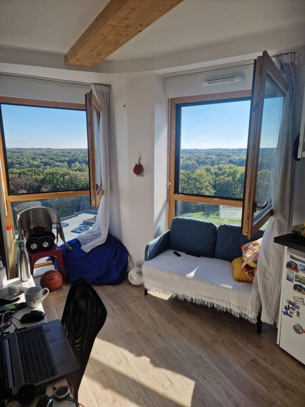 Location Appartement Beau 2P meublé 26m² avec magnifique vue sur forêt Champs-sur-marne