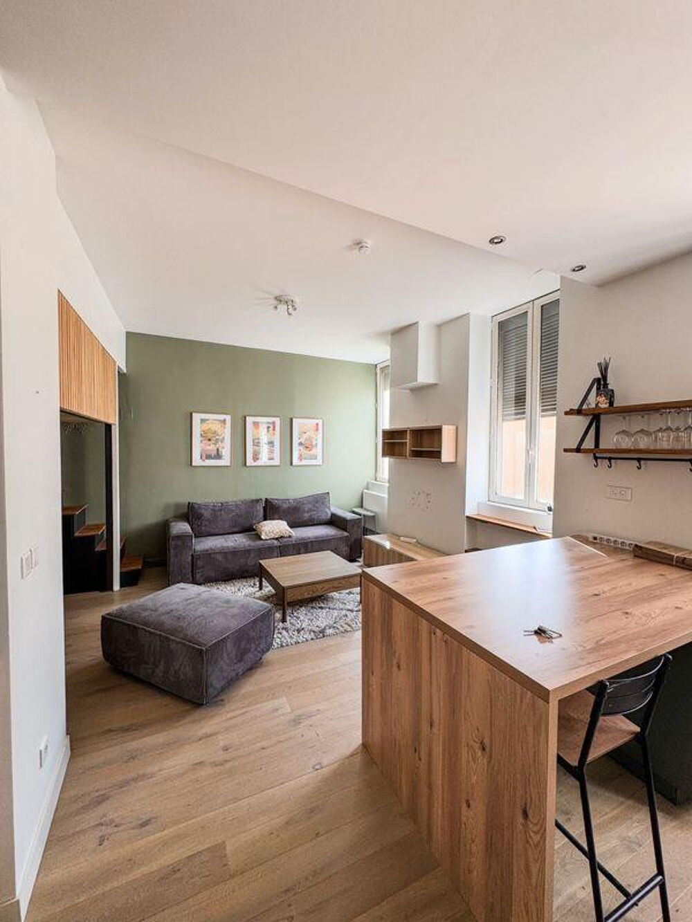 Location Appartement Charmant studio meublé 34m² rénové Lyon 5