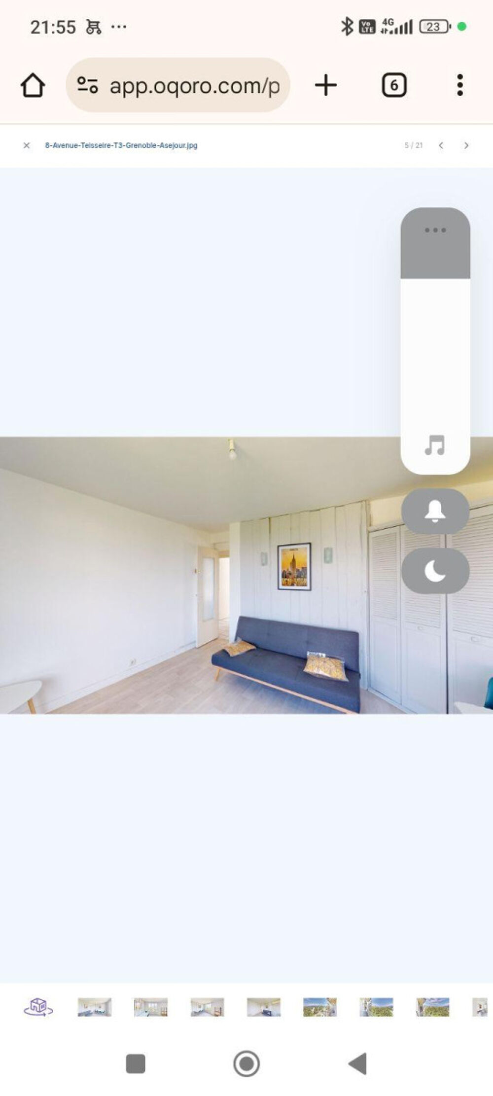 Location Appartement F3 proche universite +renove + meubles+ chauffage Grenoble