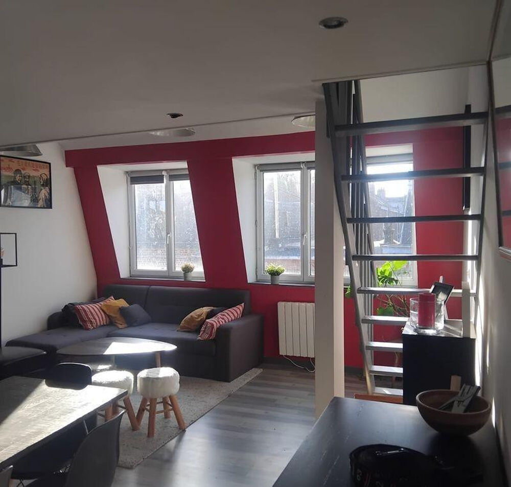 Location Appartement Beau 2P meublé 49m² Quartier Saint Maurice Lille