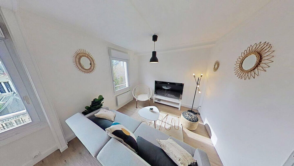 4 chambres en colocation  Duplex meublé