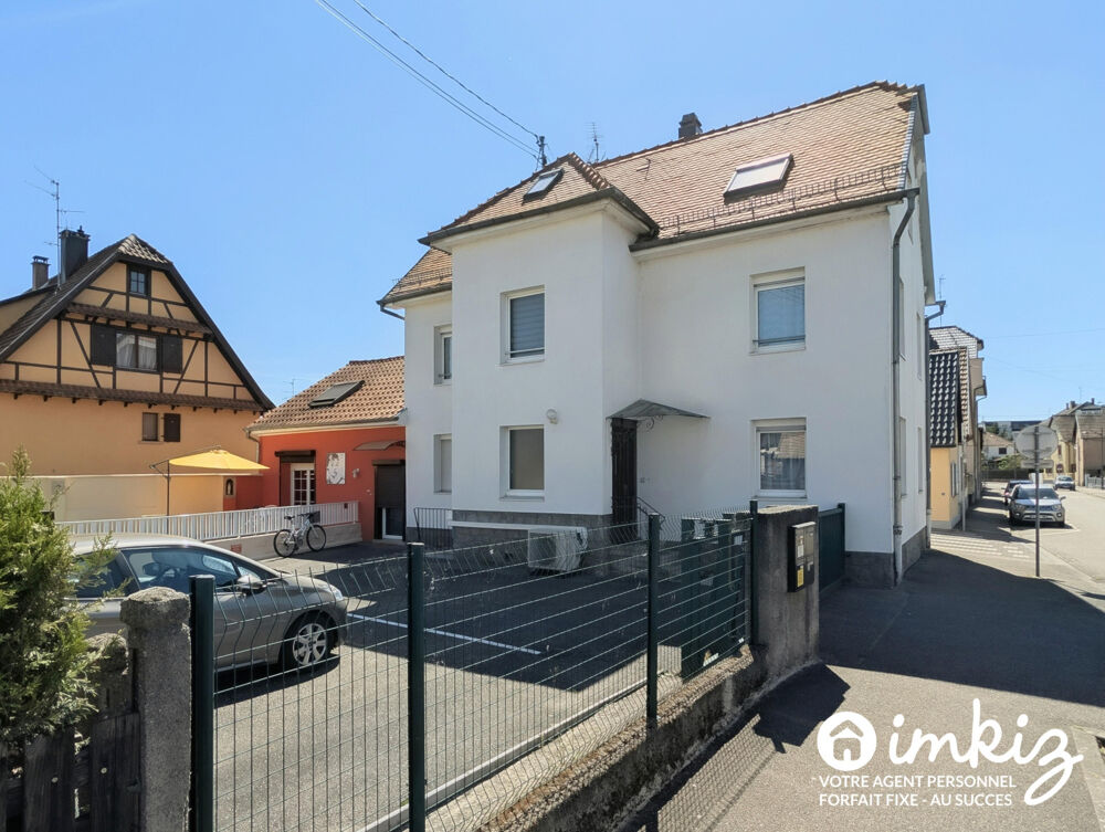 Vente Appartement T3  65m² traversant en RDC, luminosité et confort Illkirch-graffenstaden