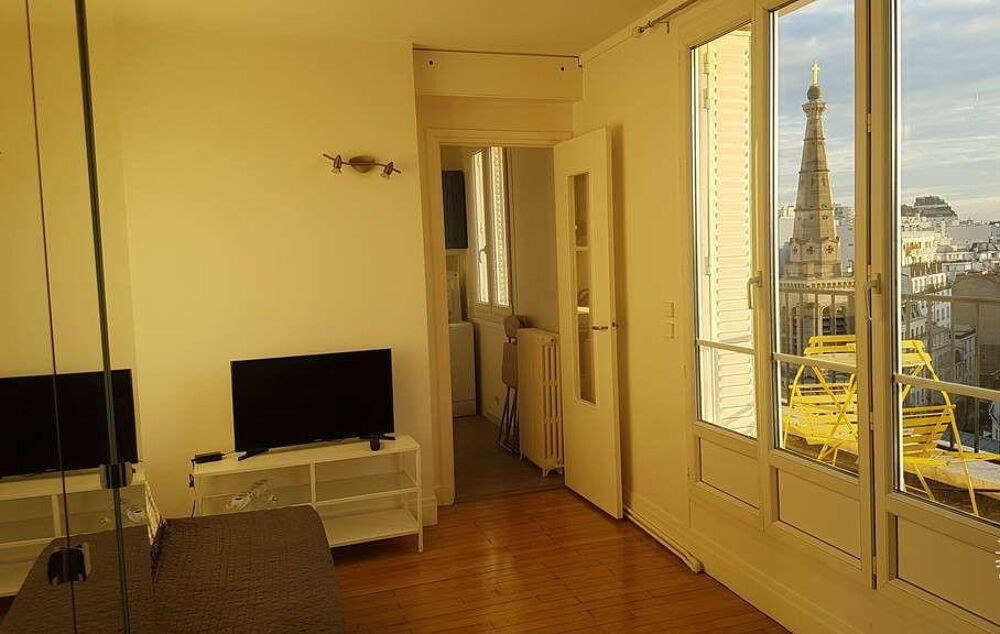 Location Appartement Superbe studio meublé 26m² + balcon/terrasse Paris 15