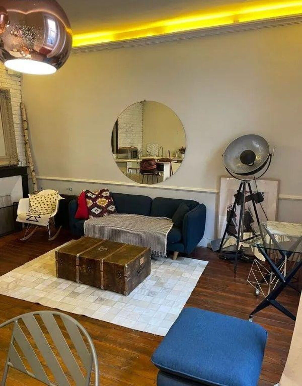 Location Appartement Beau 2P meublé 46m² avec cour privative 6m² Nantes