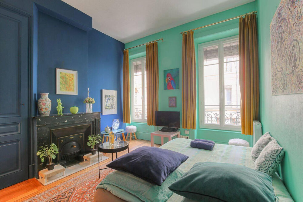 Location Appartement Beau studio meublé 35m² Bellecombe Lyon 6