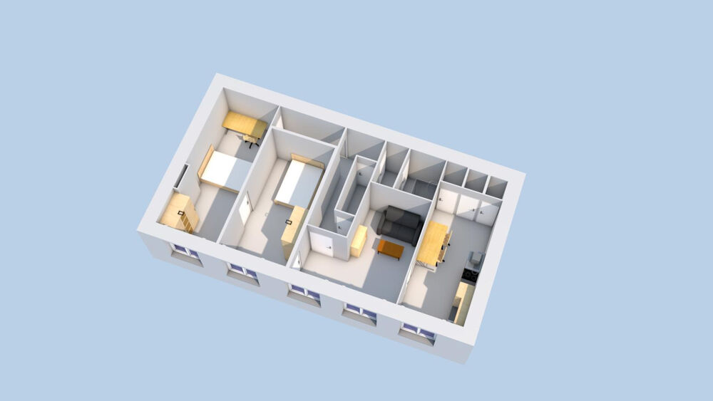 Location Appartement SPACIEUSE CHAMBRE LUMINEUSE DANS T3 EN COLOCATION Saint-Étienne