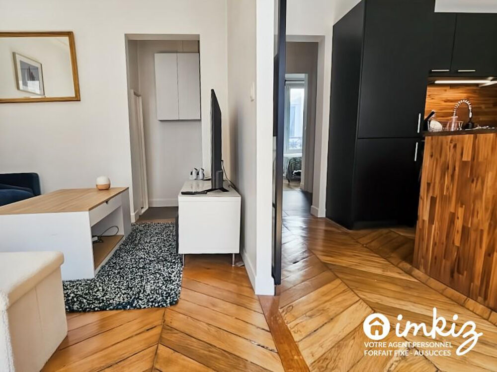 Vente Appartement 46m² -Coup de coeur-charme, cachet, fonctionnalité Paris 17