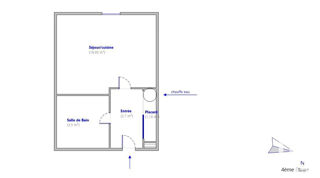  Appartement � louer 1 pi�ce 26 m�