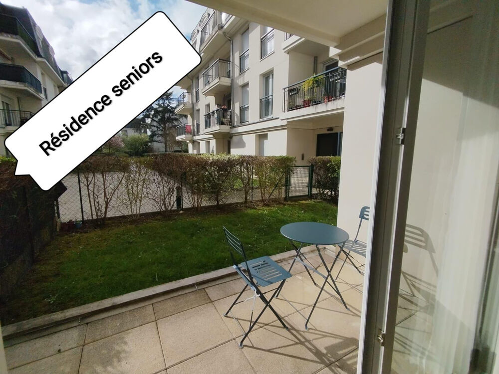 Location Appartement 2 pièces meublé+ jardin dans résidence sénior Villecresnes