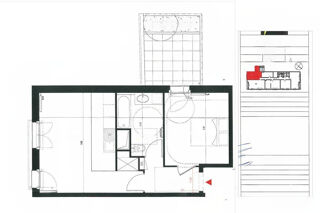  Appartement à louer 2 pièces 43 m²