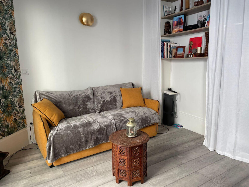 Location Appartement Studio meublé 22m2 entièrement rénové Coulée verte Paris 12