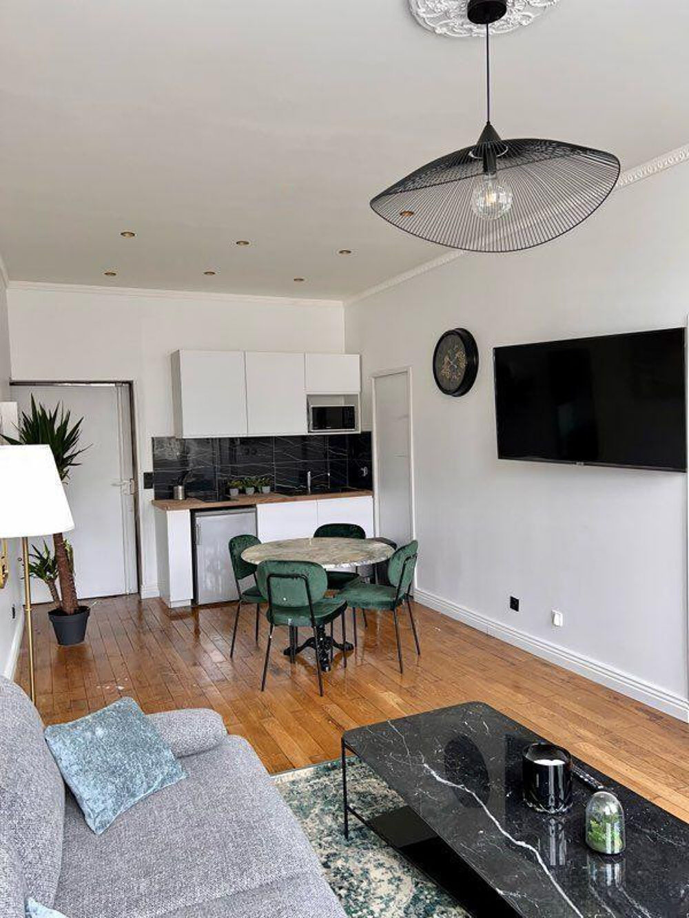Location Appartement T2 meublé et équipé 32m² neuf vue sur l'eau Lyon 5