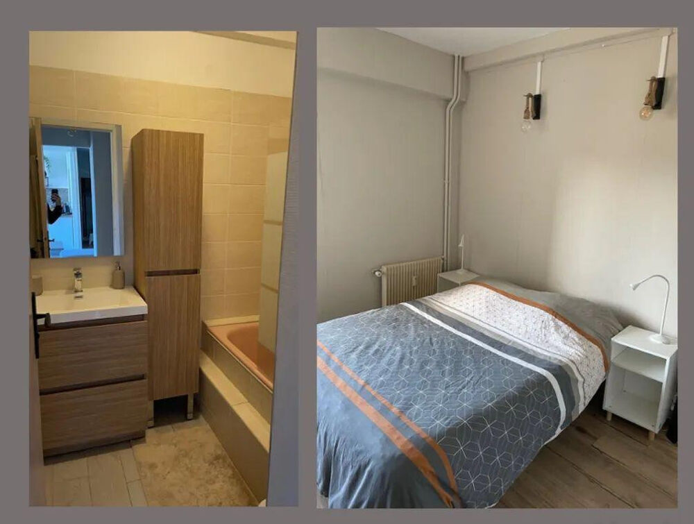 Beau 2P meublé 45m² refait à neuf parking à Nancy