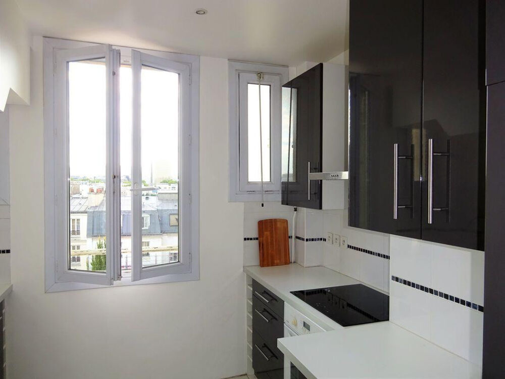 Location Appartement 46 m2 meublé - 6è étage avec ascenseur - parking Paris 12